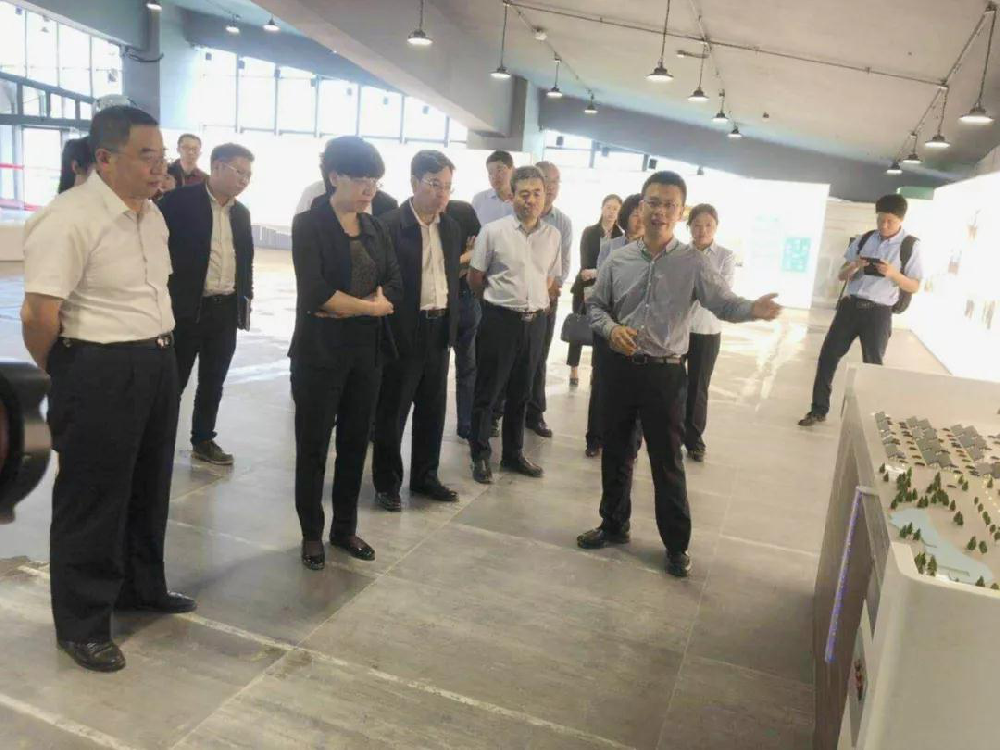 天津市代表团调研无干扰地热供热项目