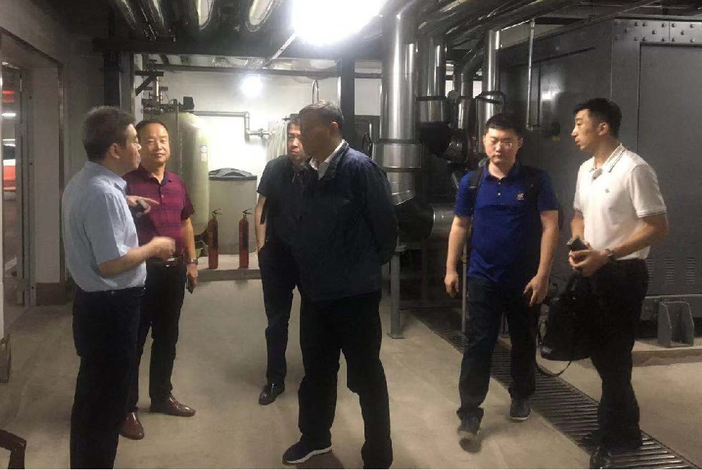 长春新区管委会主任张宝琦一行调研 无干扰地热供热技术